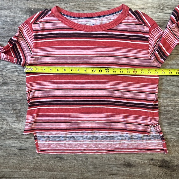 ANTHROPOLOGIE Pilcro BOXY HERITAGE PULLOVER BLOUSE TOP Size XS - Picture 4 of 6